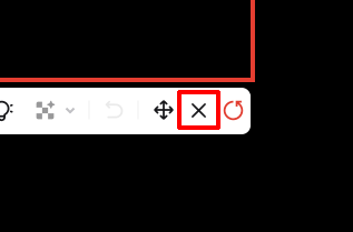 Close PixPin recording and delete the current recording