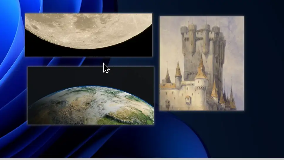 Multi-select Pinned Images