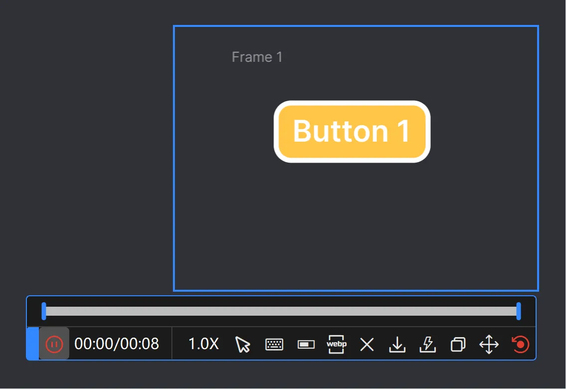 Record your keystrokes and mouse clicks alongside your screen recording for crystal-clear tutorials, software demonstrations, and process documentation - perfect for guiding viewers step-by-step.